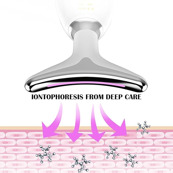 Microcurrent Neck Face Lifting Massager